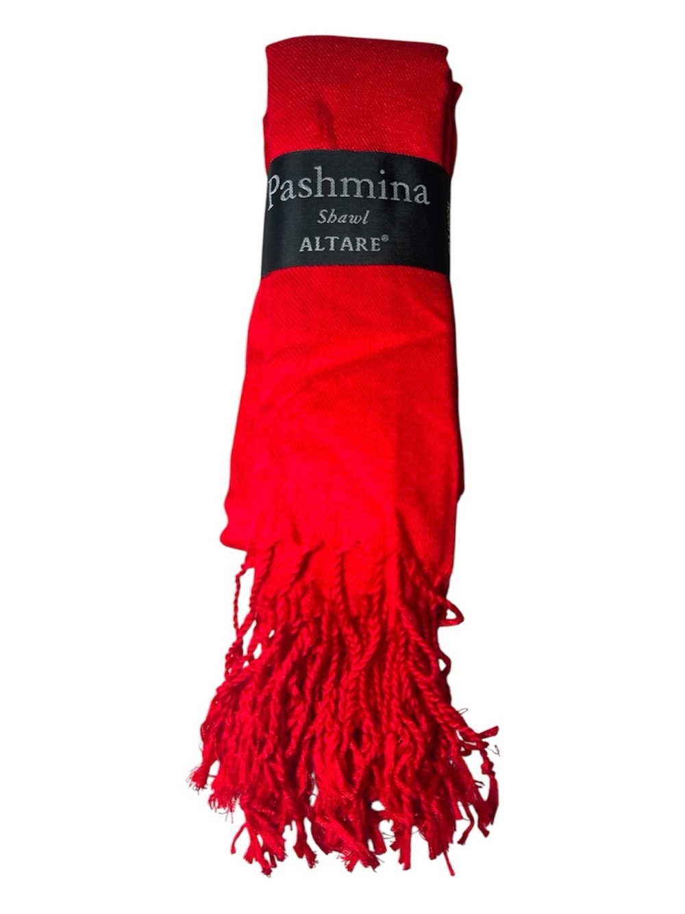 New Red Pashmina Shawl Classic Red Wrap